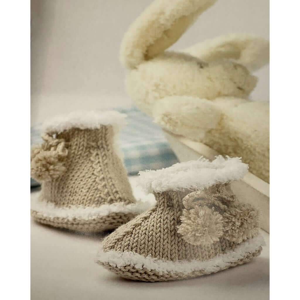 Knitting Patterns | Knitted Baby Bootees, Twenty to Make Twenty to Make Knitted Baby Bootees Yarn Designers Boutique