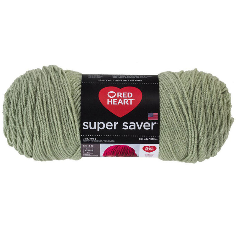 Super Saver Yarn Red Heart, Machine Washable & Dryable, Worsted Weight Super Saver Solids & Fleck Yarn by Red Heart Yarn Designers Boutique