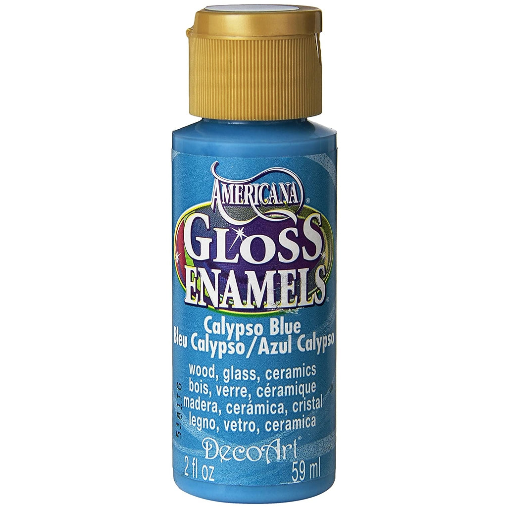 Glass Paint | Opaque Glass Paints, DecoArt Gloss Enamels, 2oz Bottle Opaque Glass Paints, DecoArt Gloss Enamels, 2oz Bottle Yarn Designers Boutique