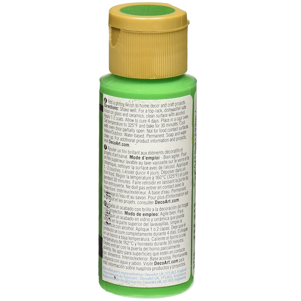Glass Paint | Opaque Glass Paints, DecoArt Gloss Enamels, 2oz Bottle Opaque Glass Paints, DecoArt Gloss Enamels, 2oz Bottle Yarn Designers Boutique