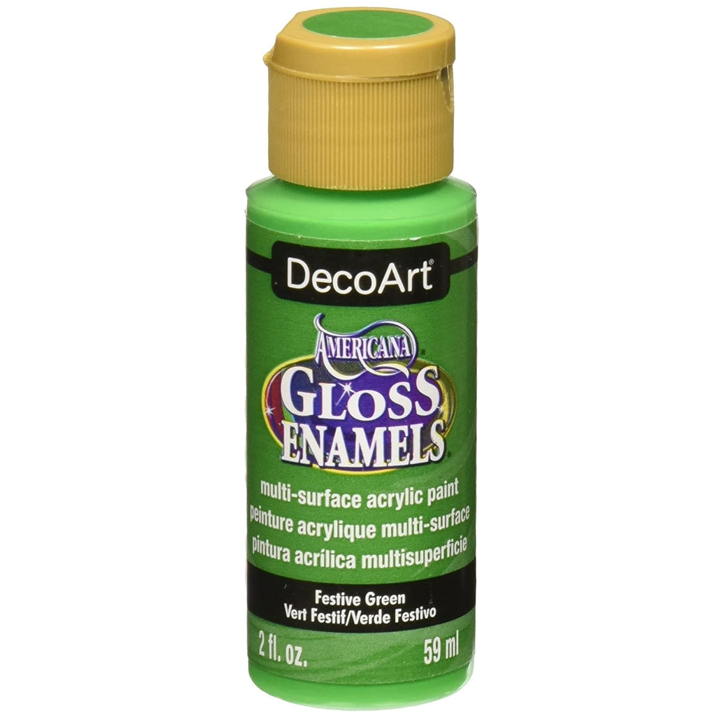 Glass Paint | Opaque Glass Paints, DecoArt Gloss Enamels, 2oz Bottle Opaque Glass Paints, DecoArt Gloss Enamels, 2oz Bottle Yarn Designers Boutique