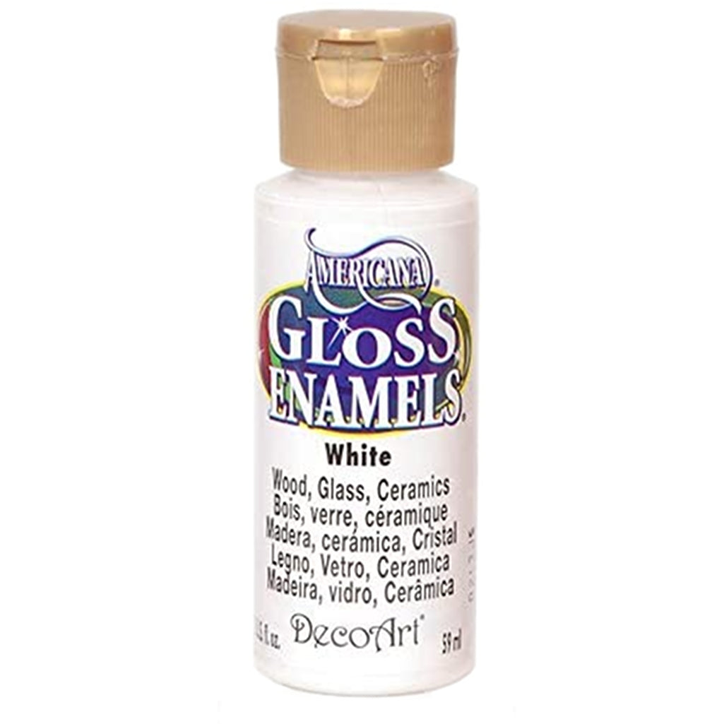 Glass Paint | Opaque Glass Paints, DecoArt Gloss Enamels, 2oz Bottle Opaque Glass Paints, DecoArt Gloss Enamels, 2oz Bottle Yarn Designers Boutique