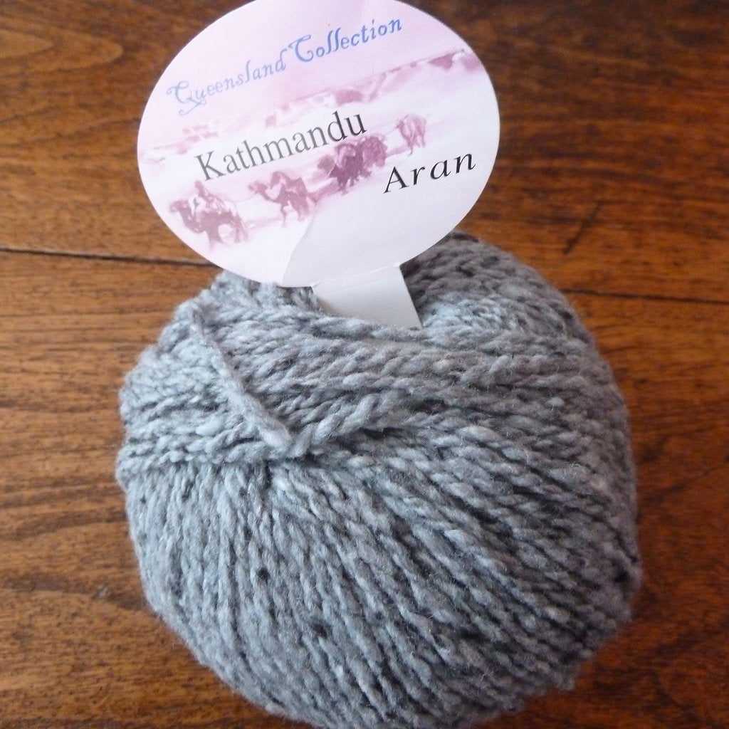 Queensland Collection Aran Kathmandu, Silk & Merino Wool Yarn Aran Kathmandu by Queensland Collection Yarn Designers Boutique