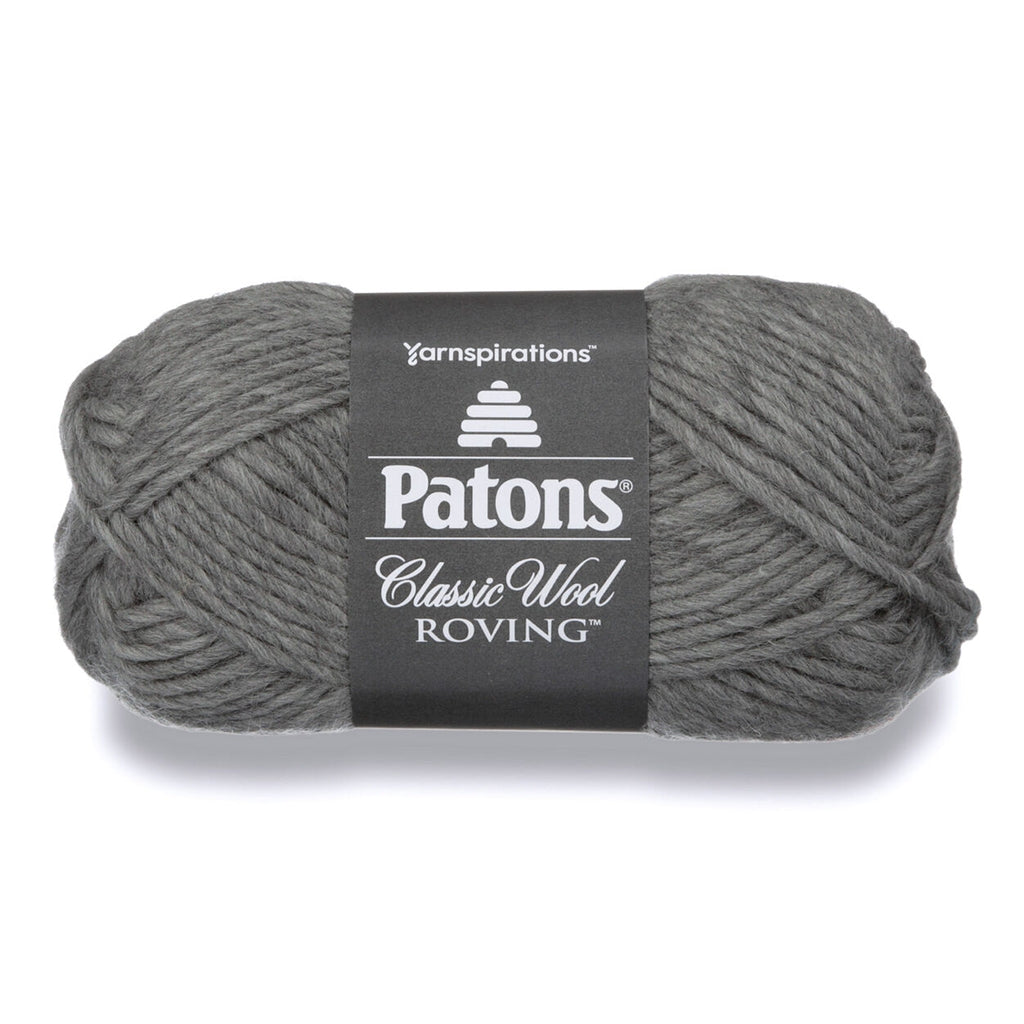 Patons Classic Wool Roving Yarn, Bulky 100% Wool Knitting Yarn Classic Wool Roving by Patons Yarn Designers Boutique