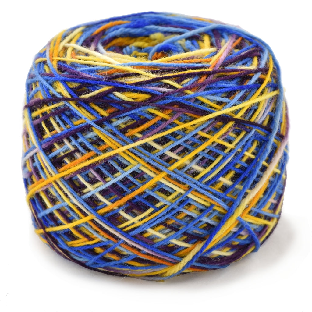 Hand Dyed Yarn, Caribbean Party, Worsted, DK & Sock Yarn Hand Dyed Yarn, Caribbean Party (Choose Your Base Yarn) Yarn Designers Boutique