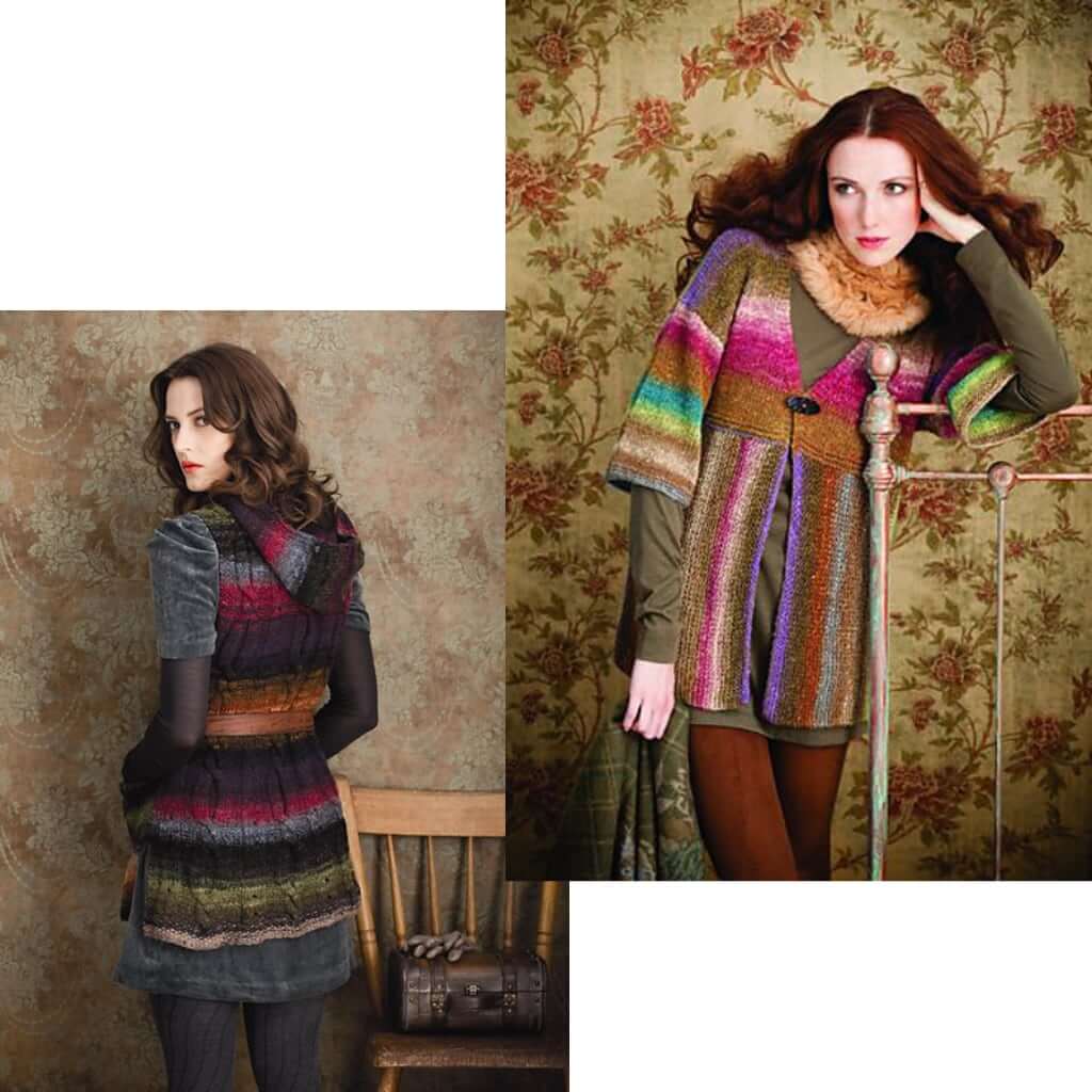 Knitting Patterns | Knit Noro 30 Designs in Living Color Pattern Book Knit Noro 30 Designs in Living Color, Knitting Pattern Book Yarn Designers Boutique