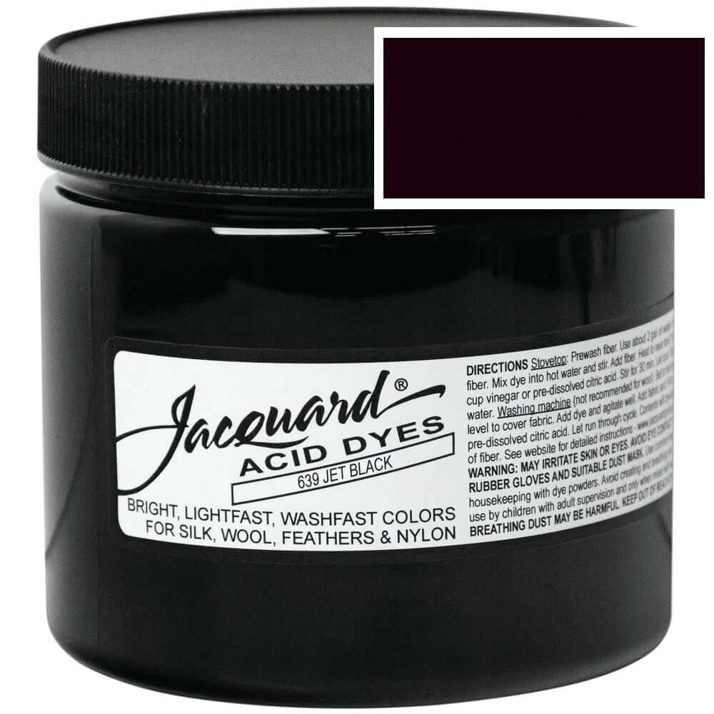 Fabric Dye | Jacquard Acid Dyes, 8 oz Powder Fabric & Yarn Dye Jacquard Acid Dyes, 8 oz Powder Fabric Dye Yarn Designers Boutique