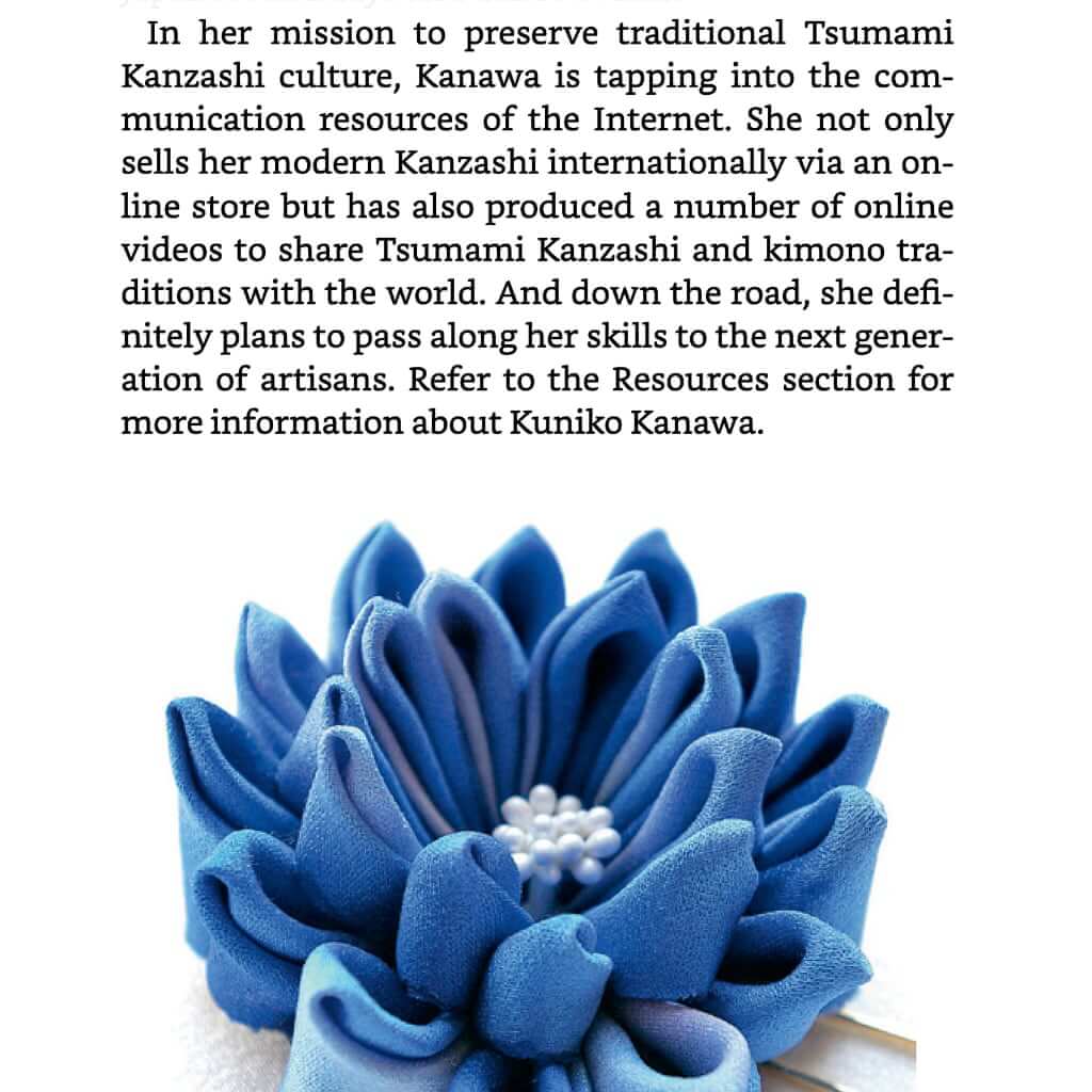 Kanzashi in Bloom: 20 Simple Fold & Sew Projects to Wear & Give Kanzashi in Bloom: 20 Simple Fold & Sew Projects to Wear or Give Yarn Designers Boutique