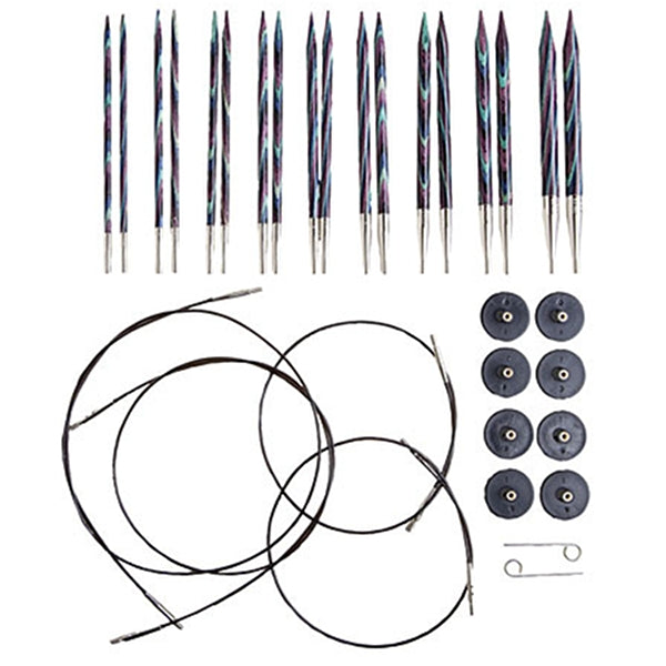 Knitting Needles | Knit Picks Majestic Interchangeable Circular Set Majestic Interchangeable Circular Needle Set US 4-11, Knit Picks Yarn Designers Boutique