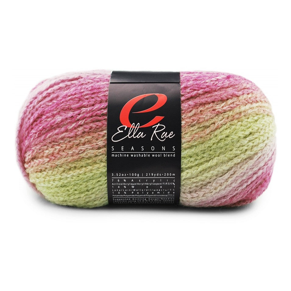 Seasons Chunky Yarn from Ella Rae | Self Striping Knitting Yarn Seasons Bulky Yarn from Ella Rae Yarn Designers Boutique