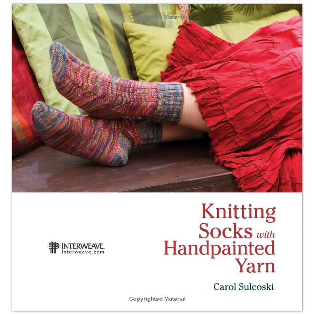 Sock Patterns for Knitting Socks with Handpainted Yarn | Sock Knitting Knitting Socks with Handpainted Yarn Yarn Designers Boutique