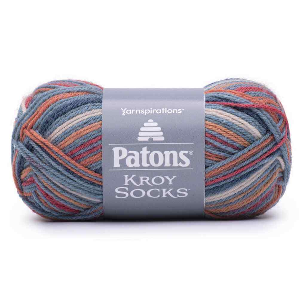 Patons Yarn, Kroy Sock, Easy-Care Machine Wash Knitting Yarn for Socks Kroy Sock Yarn from Patons Yarn Designers Boutique