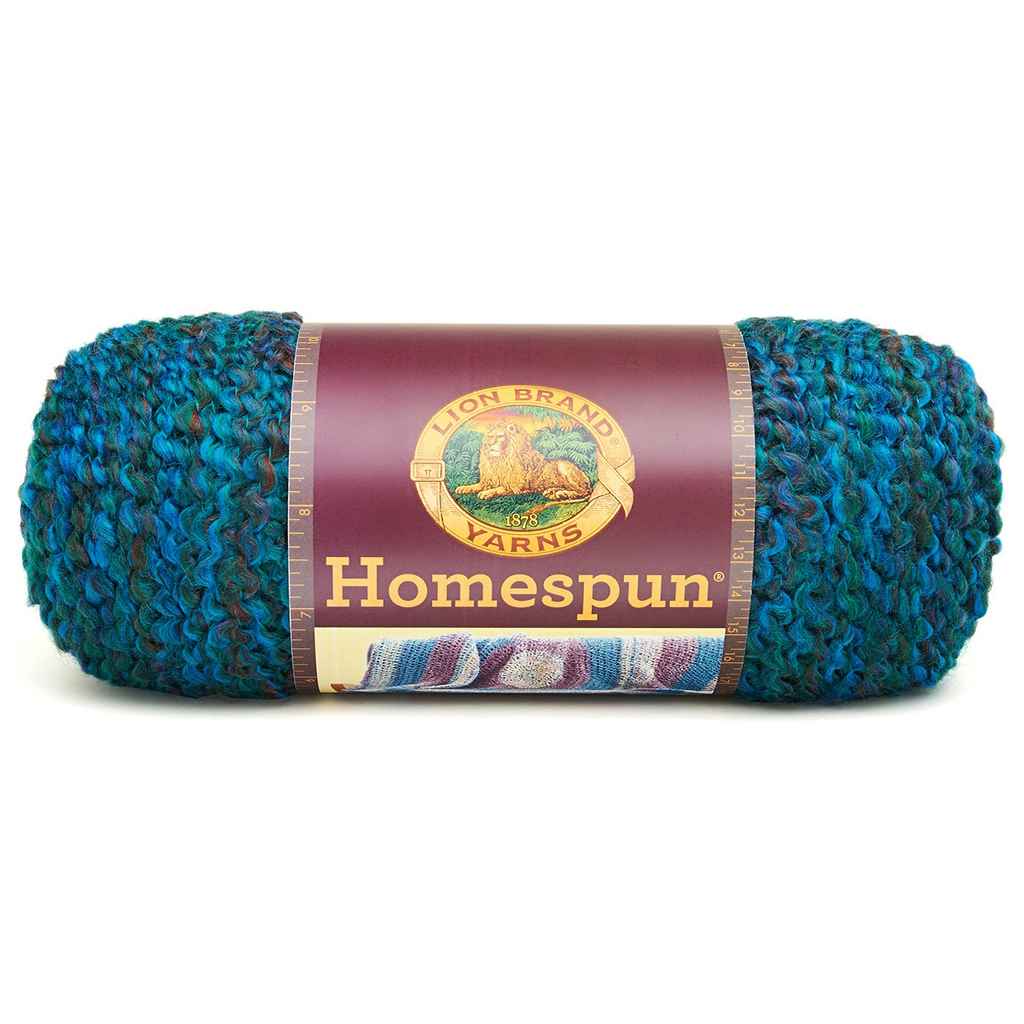 Lion Brand Homespun Yarn | Machine Washable, Bulky Yarns Homespun Yarn by Lion Brand Yarn Designers Boutique