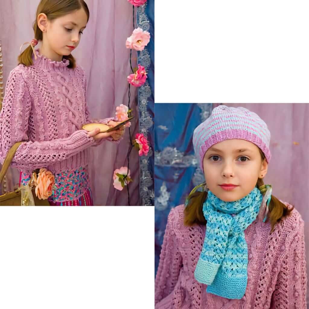 Knitting Patterns for Kids Clothes | Magical World According to Miss Millie The Magical World According to Miss Millie by Louisa Harding Yarn Designers Boutique