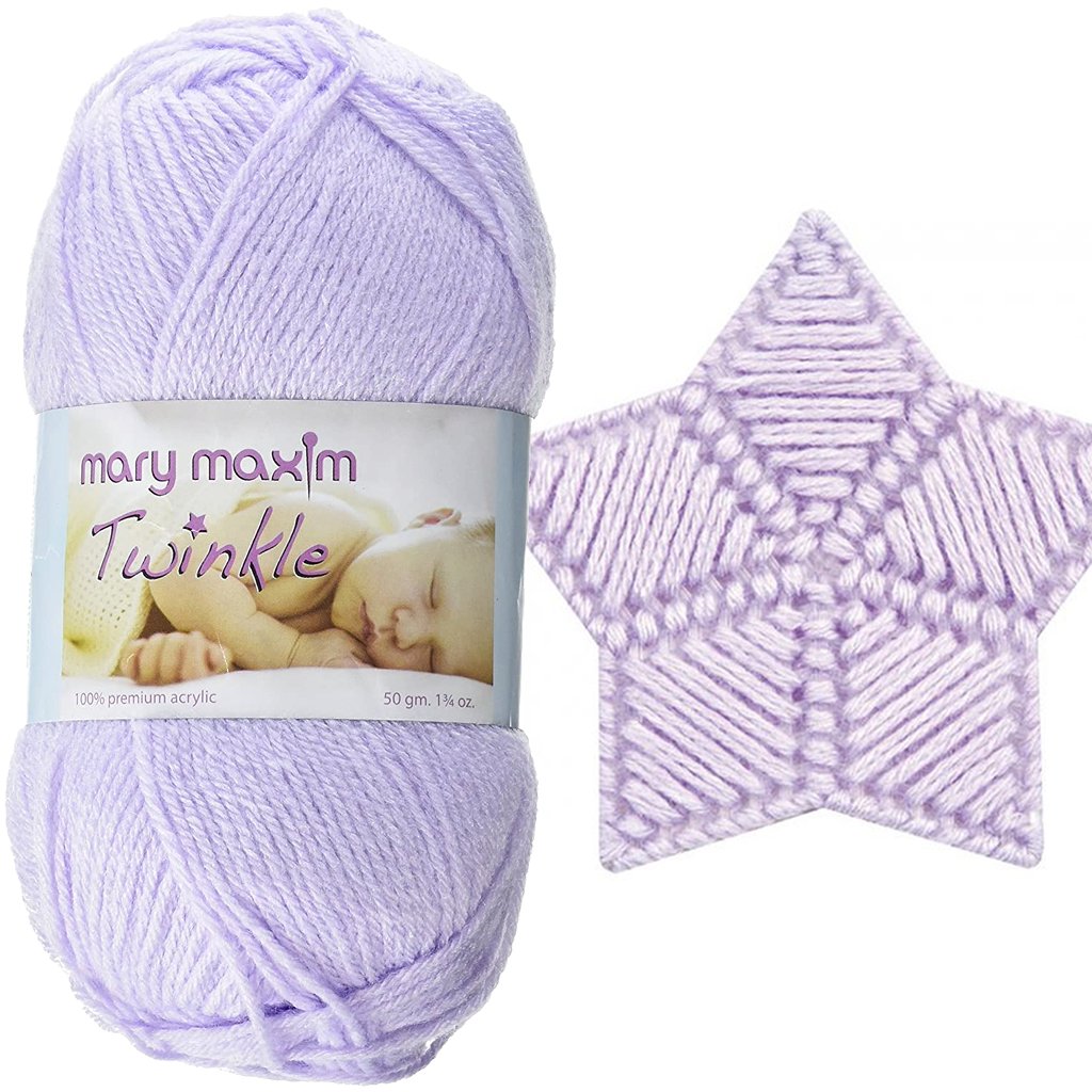 Baby Yarn, Mary Maxim Twinkle Yarn, Easy Care Yarn in Pastel Colors Twinkle Yarn by Mary Maxim Twinkle Yarn Designers Boutique