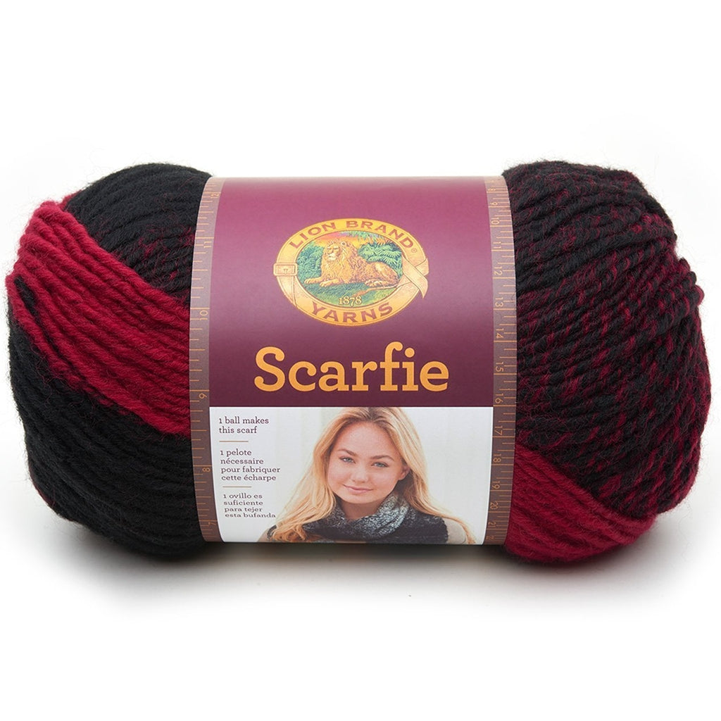 Lion Brand Scarfie Chunky Yarn, Gradient Scarf & Blanket Yarn Scarfie Yarn by Lion Brand Yarn Designers Boutique