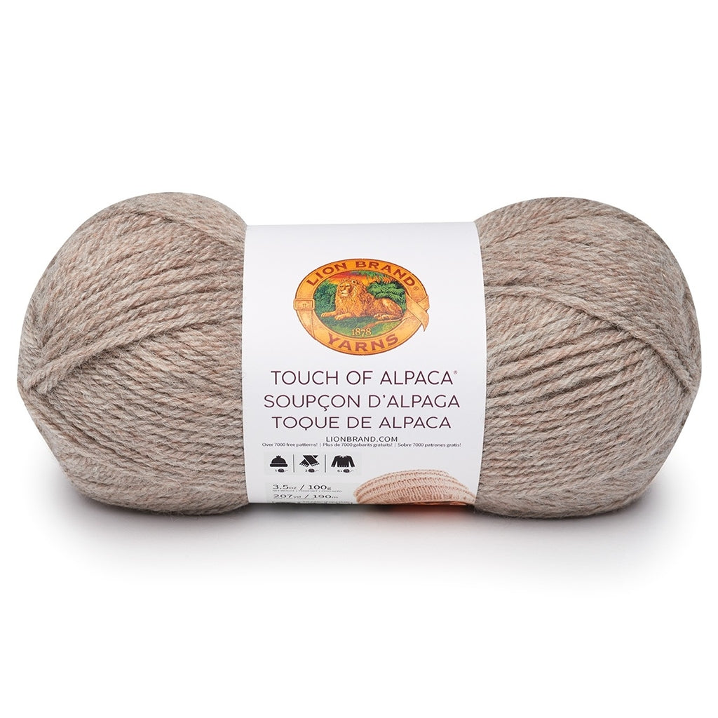 Lion Brand Yarn Touch of Alpaca, Easy Care Acrylic & Alpaca Blend Touch of Alpaca by Lion Brand Yarn Designers Boutique
