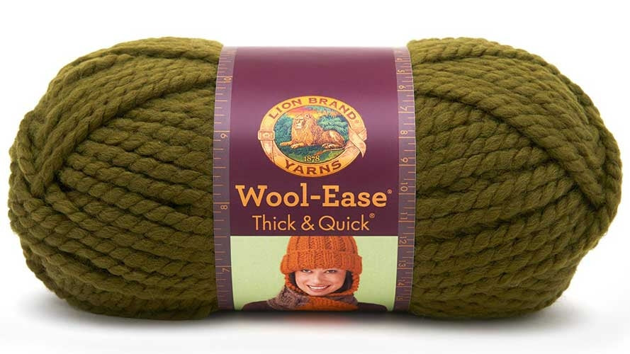 Lion Brand Yarn, Wool-Ease Thick & Quick, Super Bulky Yarn Wool-Ease Thick & Quick from Lion Brand Yarn Yarn Designers Boutique