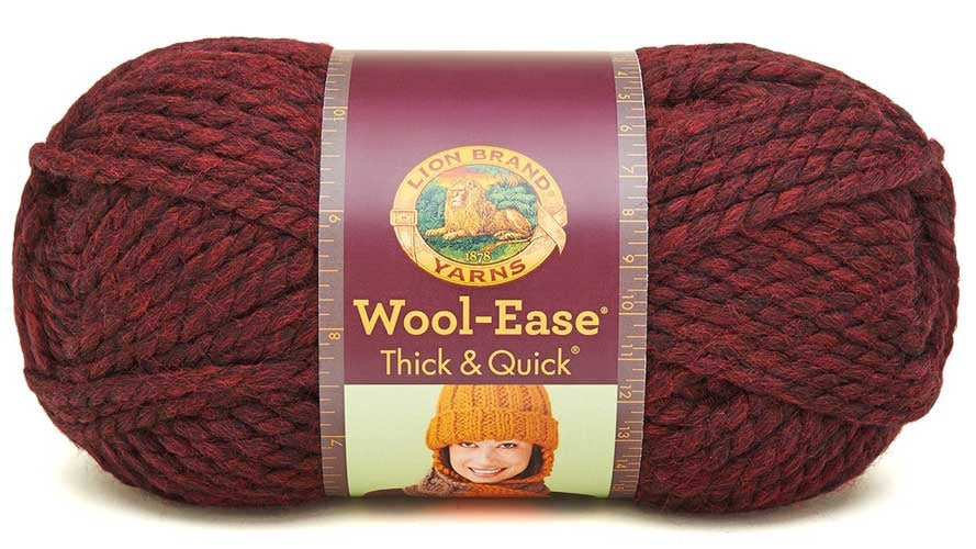 Lion Brand Yarn, Wool-Ease Thick & Quick, Super Bulky Yarn Wool-Ease Thick & Quick from Lion Brand Yarn Yarn Designers Boutique