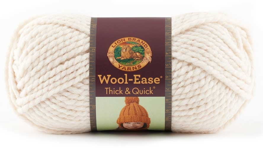 Lion Brand Yarn, Wool-Ease Thick & Quick, Super Bulky Yarn Wool-Ease Thick & Quick from Lion Brand Yarn Yarn Designers Boutique