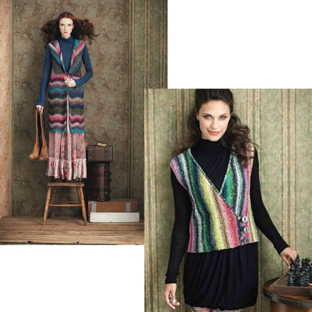 Knitting Patterns | Knit Noro 30 Designs in Living Color Pattern Book Knit Noro 30 Designs in Living Color, Knitting Pattern Book Yarn Designers Boutique