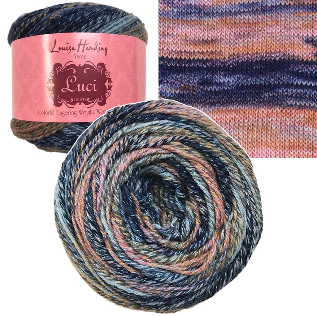 Wool Yarn | Louisa Harding Yarn, Luci Superfine Virgin Wool Luci Yarn by Louisa Harding Yarn Designers Boutique