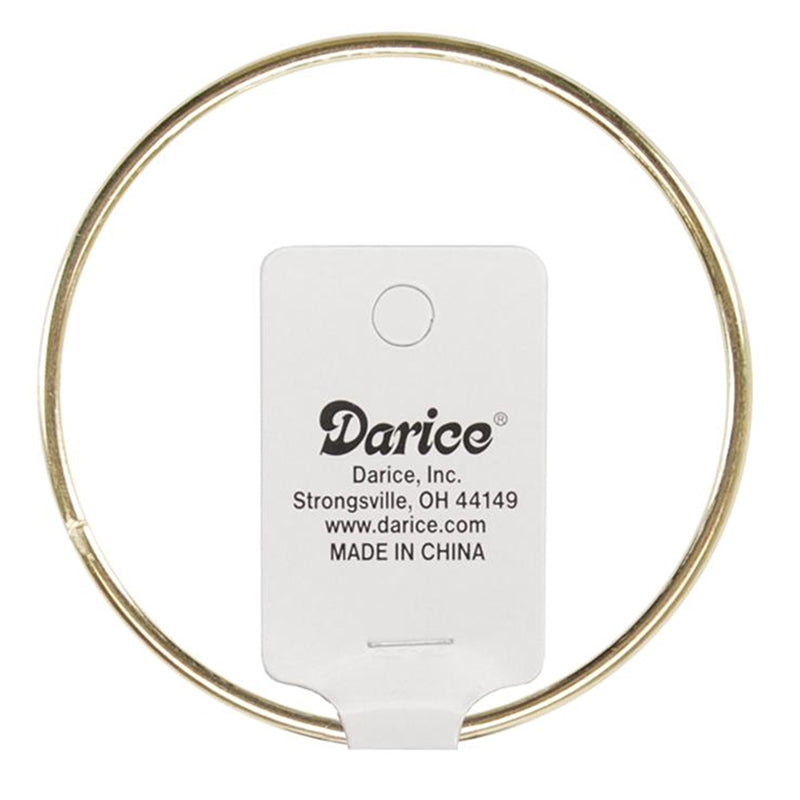 Darice Gold Metal Macrame Ring 10