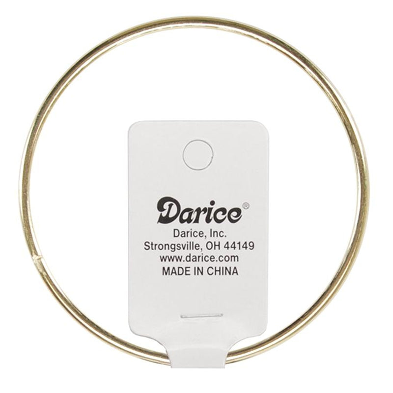 Metal O Ring For Macrame, 10" Gold Metal Rings for Crafts Macrame Gold Metal Ring, 10" Yarn Designers Boutique