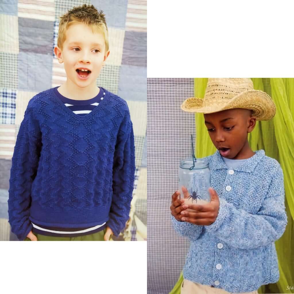 Knitting Patterns for Kids Clothes | Magical World According to Miss Millie The Magical World According to Miss Millie by Louisa Harding Yarn Designers Boutique