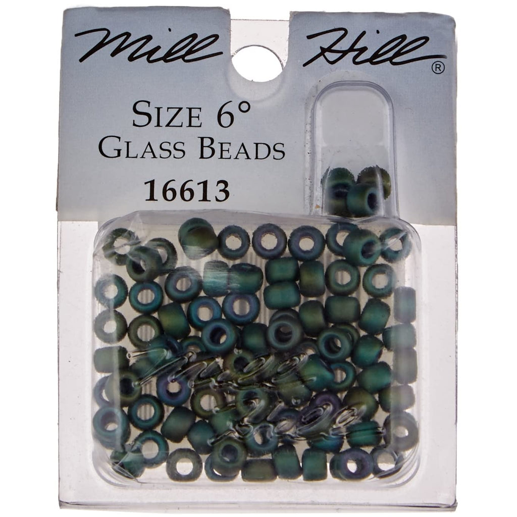 Beads | Mill Hill Glass Beads 6/0 (4mm) Diameter 5.2 Grams Per Package Mill Hill Glass Beads Size 6/0 (4mm), 5.2 Grams Yarn Designers Boutique