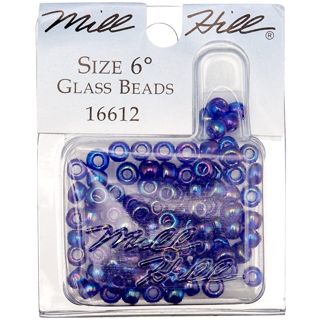Beads | Mill Hill Glass Beads 6/0 (4mm) Diameter 5.2 Grams Per Package Mill Hill Glass Beads Size 6/0 (4mm), 5.2 Grams Yarn Designers Boutique