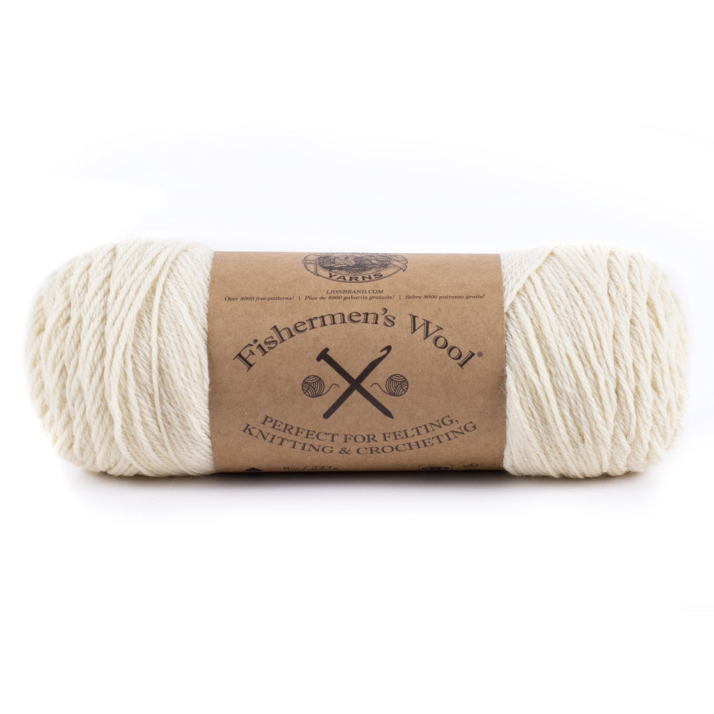 Knitting Wool | Lion Brand Fishermen's Wool for Warm Winter Knits Fishermen's Wool by Lion Brand Yarn Designers Boutique