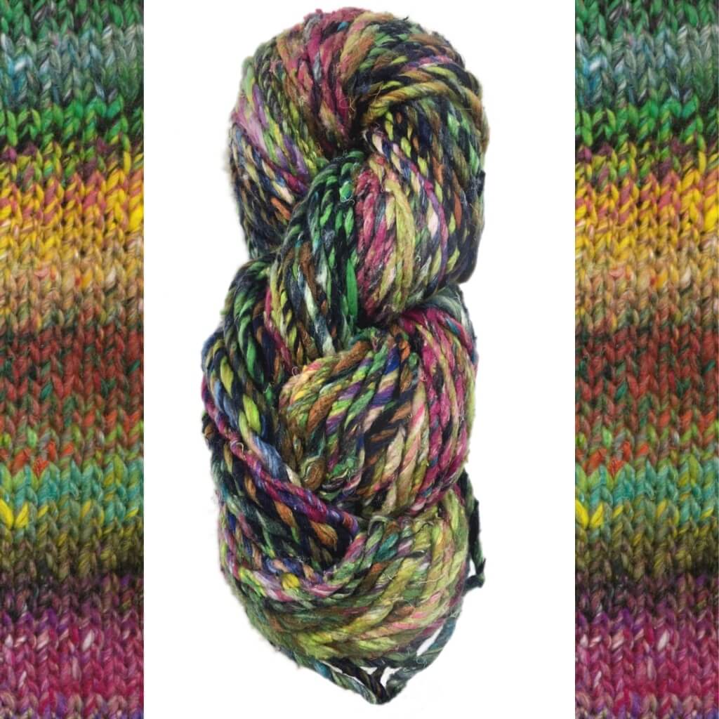 Wool Yarn, Noro Yarns Ginga | Colorful Super Bulky Knitting Wool Ginga Mottled Striping Yarn from Noro Yarn Designers Boutique