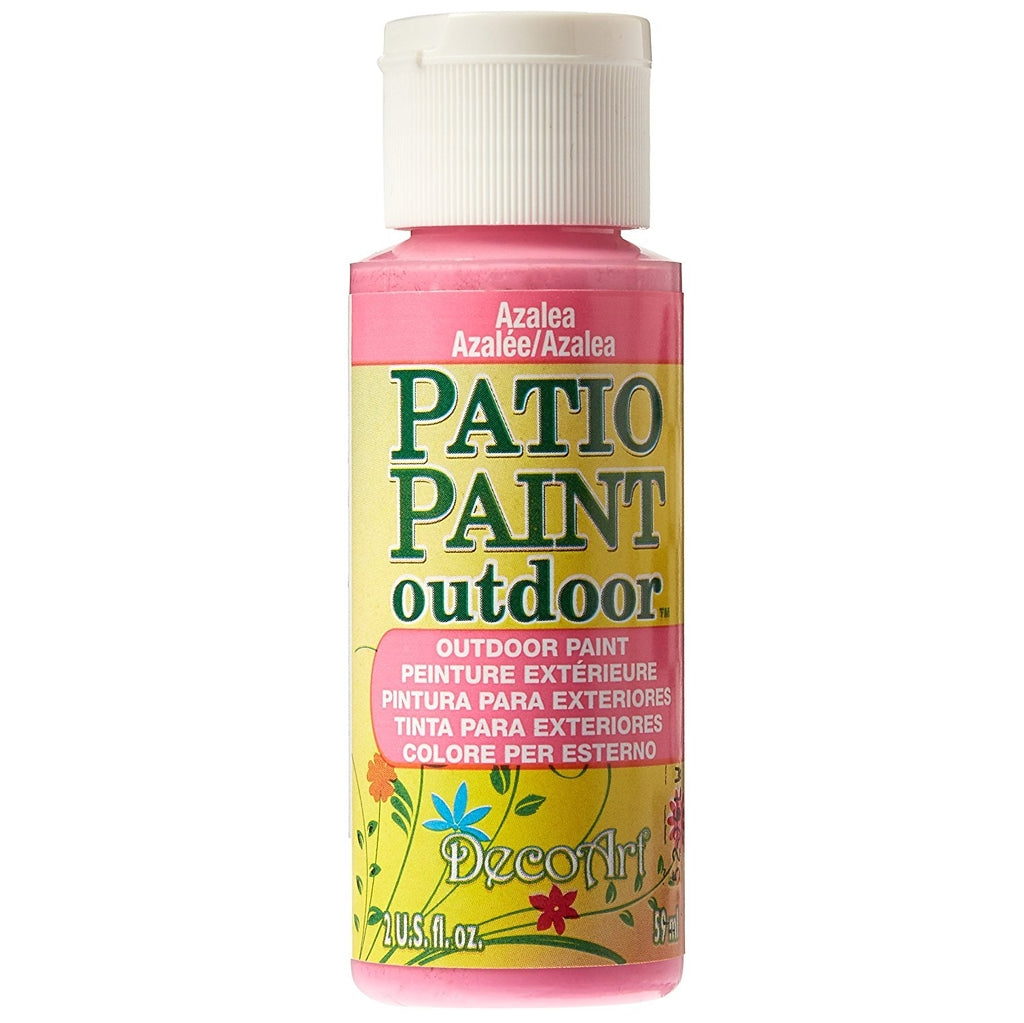 Outdoor Acrylic Paint | Garden Craft Patio Paint Outdoor, 2oz Bottles Patio Paint, Outdoor Garden Paint, 2oz Bottle Yarn Designers Boutique