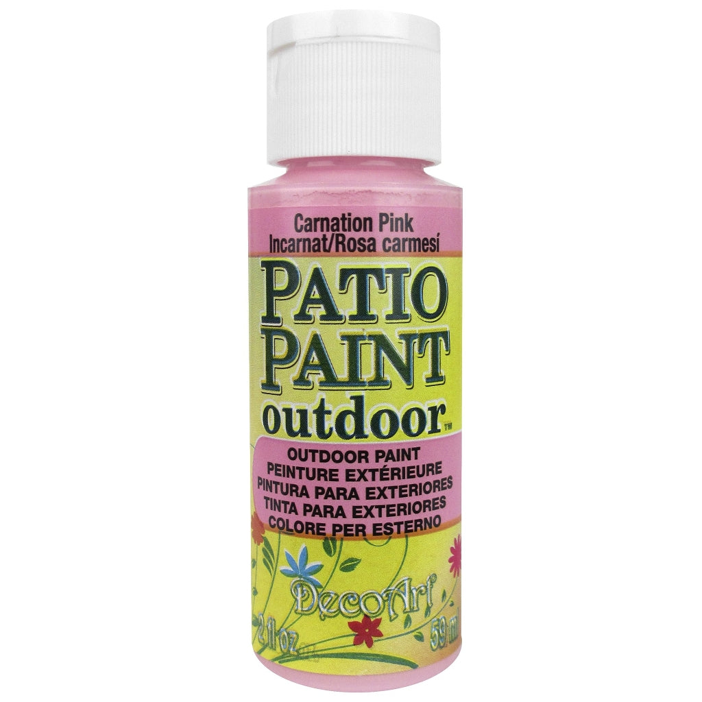 Outdoor Acrylic Paint | Garden Craft Patio Paint Outdoor, 2oz Bottles Patio Paint, Outdoor Garden Paint, 2oz Bottle Yarn Designers Boutique