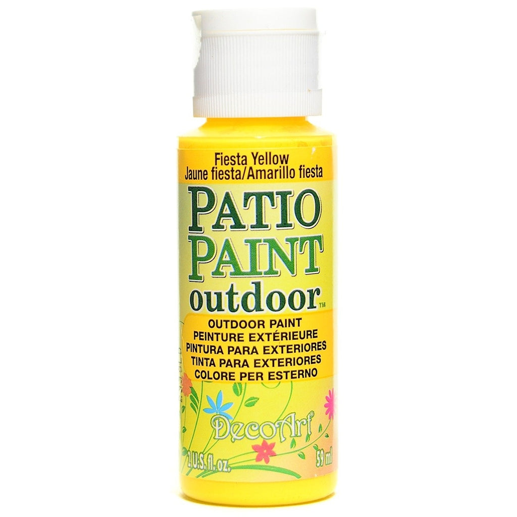 Outdoor Acrylic Paint | Garden Craft Patio Paint Outdoor, 2oz Bottles Patio Paint, Outdoor Garden Paint, 2oz Bottle Yarn Designers Boutique