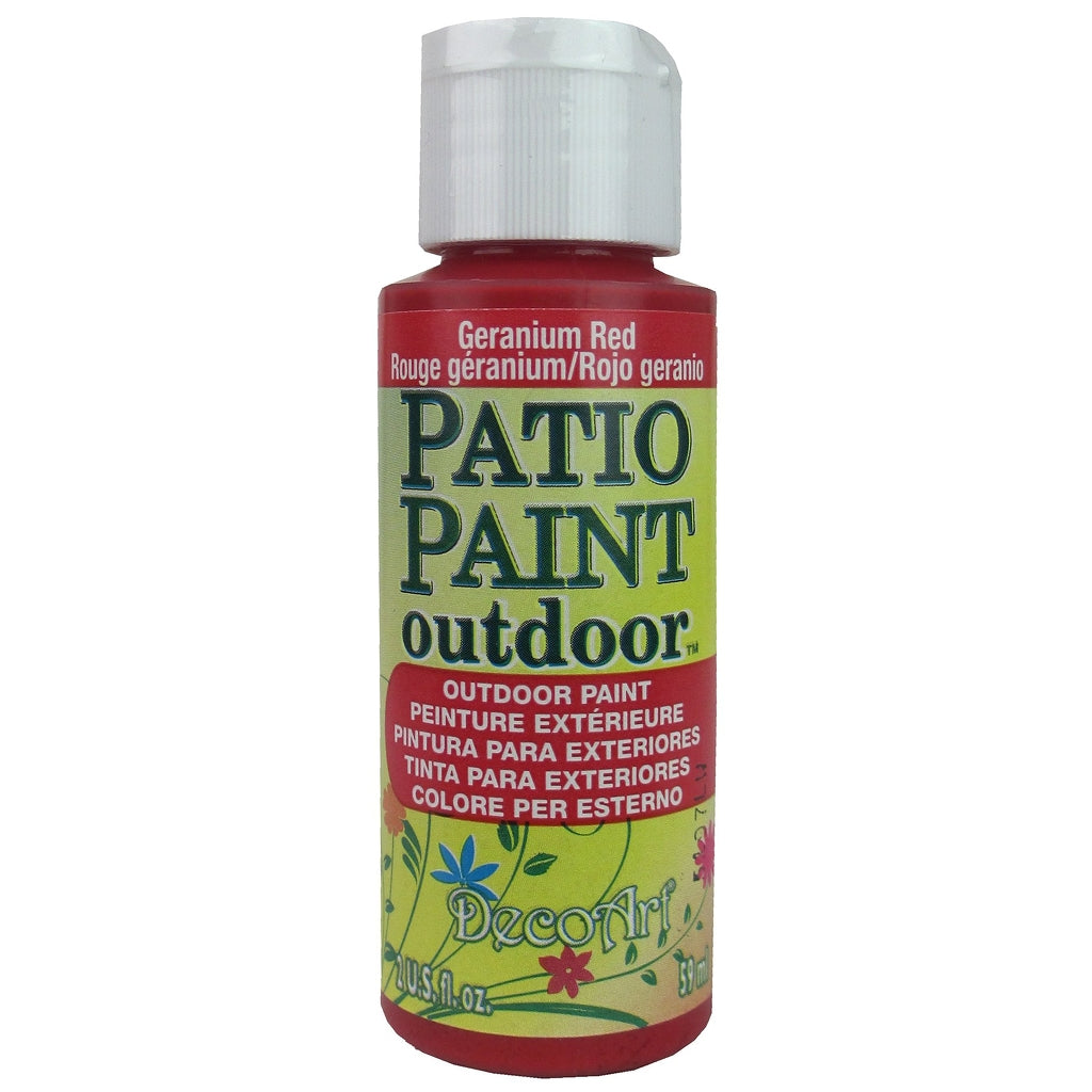 Outdoor Acrylic Paint | Garden Craft Patio Paint Outdoor, 2oz Bottles Patio Paint, Outdoor Garden Paint, 2oz Bottle Yarn Designers Boutique