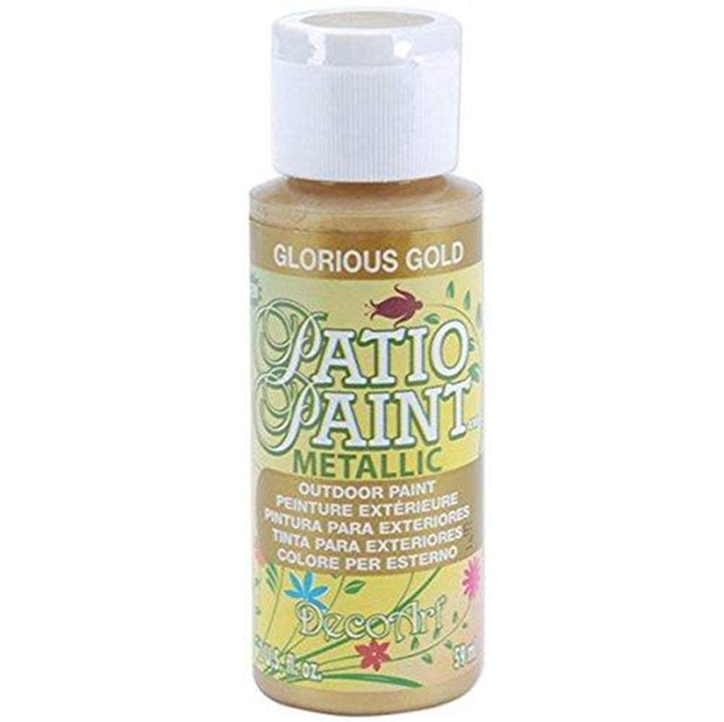 Outdoor Acrylic Paint | Garden Craft Patio Paint Outdoor, 2oz Bottles Patio Paint, Outdoor Garden Paint, 2oz Bottle Yarn Designers Boutique