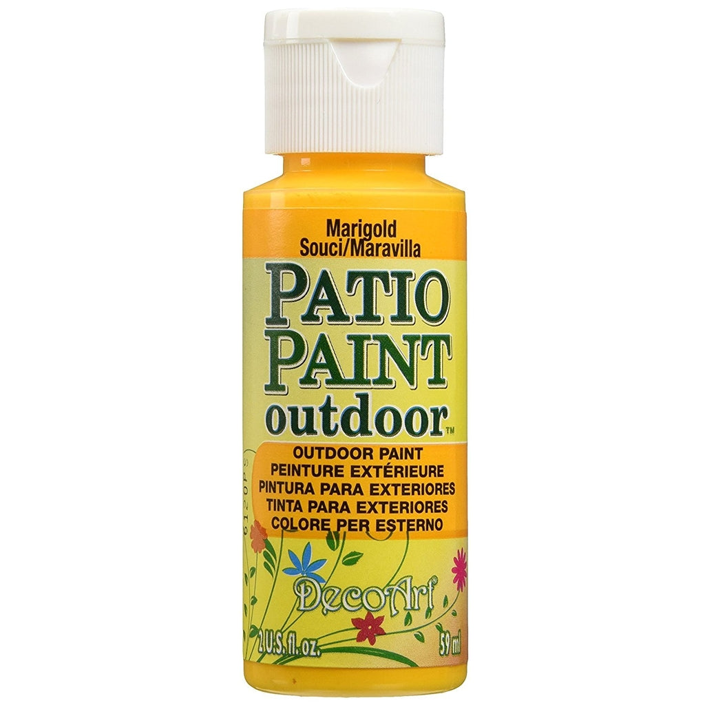 Outdoor Acrylic Paint | Garden Craft Patio Paint Outdoor, 2oz Bottles Patio Paint, Outdoor Garden Paint, 2oz Bottle Yarn Designers Boutique