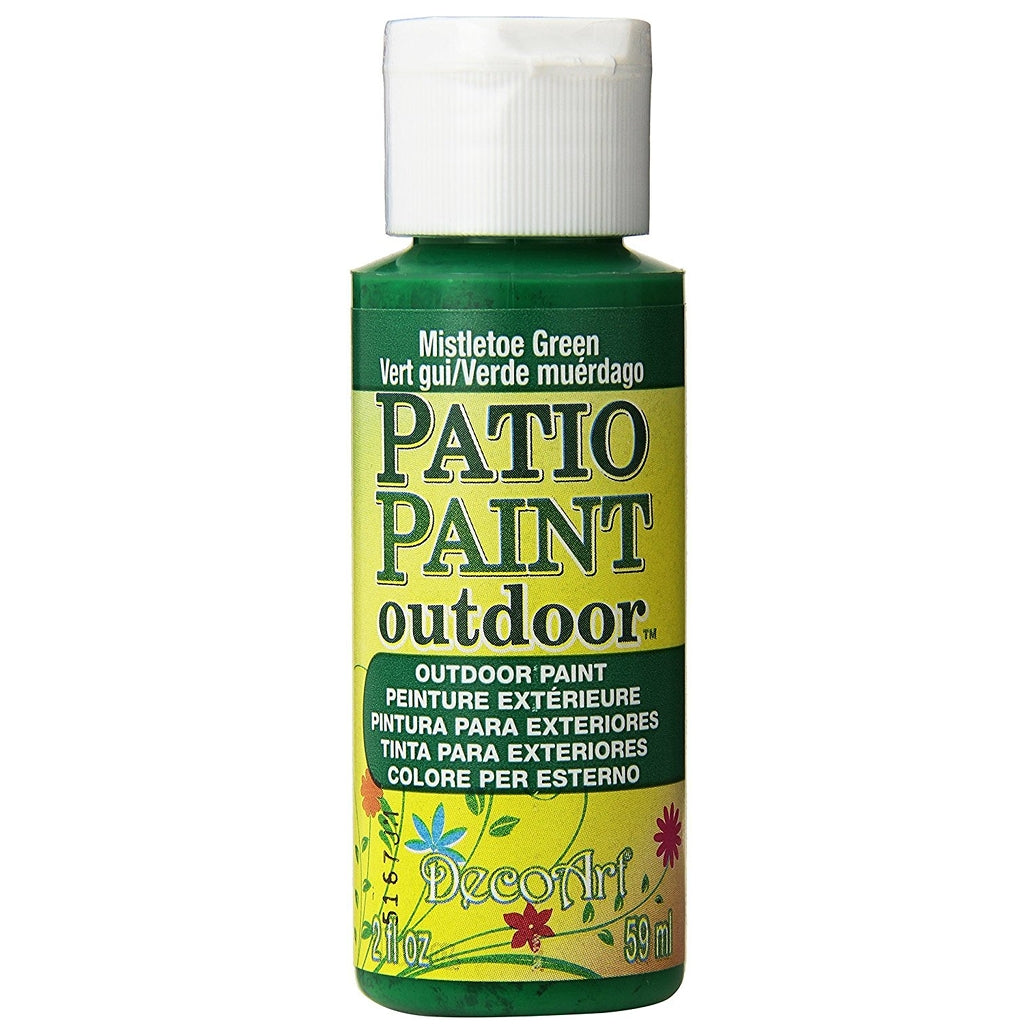 Outdoor Acrylic Paint | Garden Craft Patio Paint Outdoor, 2oz Bottles Patio Paint, Outdoor Garden Paint, 2oz Bottle Yarn Designers Boutique