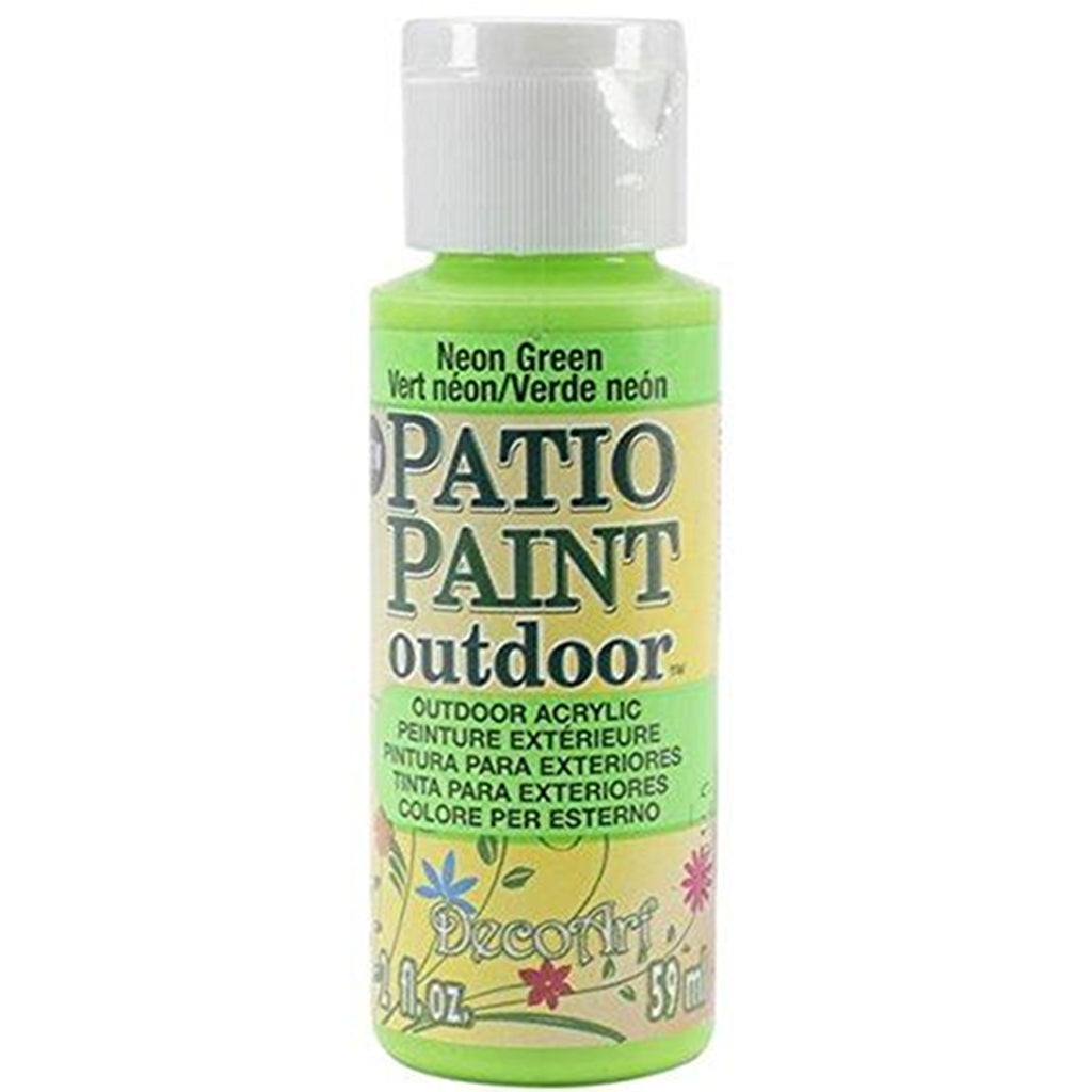 Outdoor Acrylic Paint | Garden Craft Patio Paint Outdoor, 2oz Bottles Patio Paint, Outdoor Garden Paint, 2oz Bottle Yarn Designers Boutique