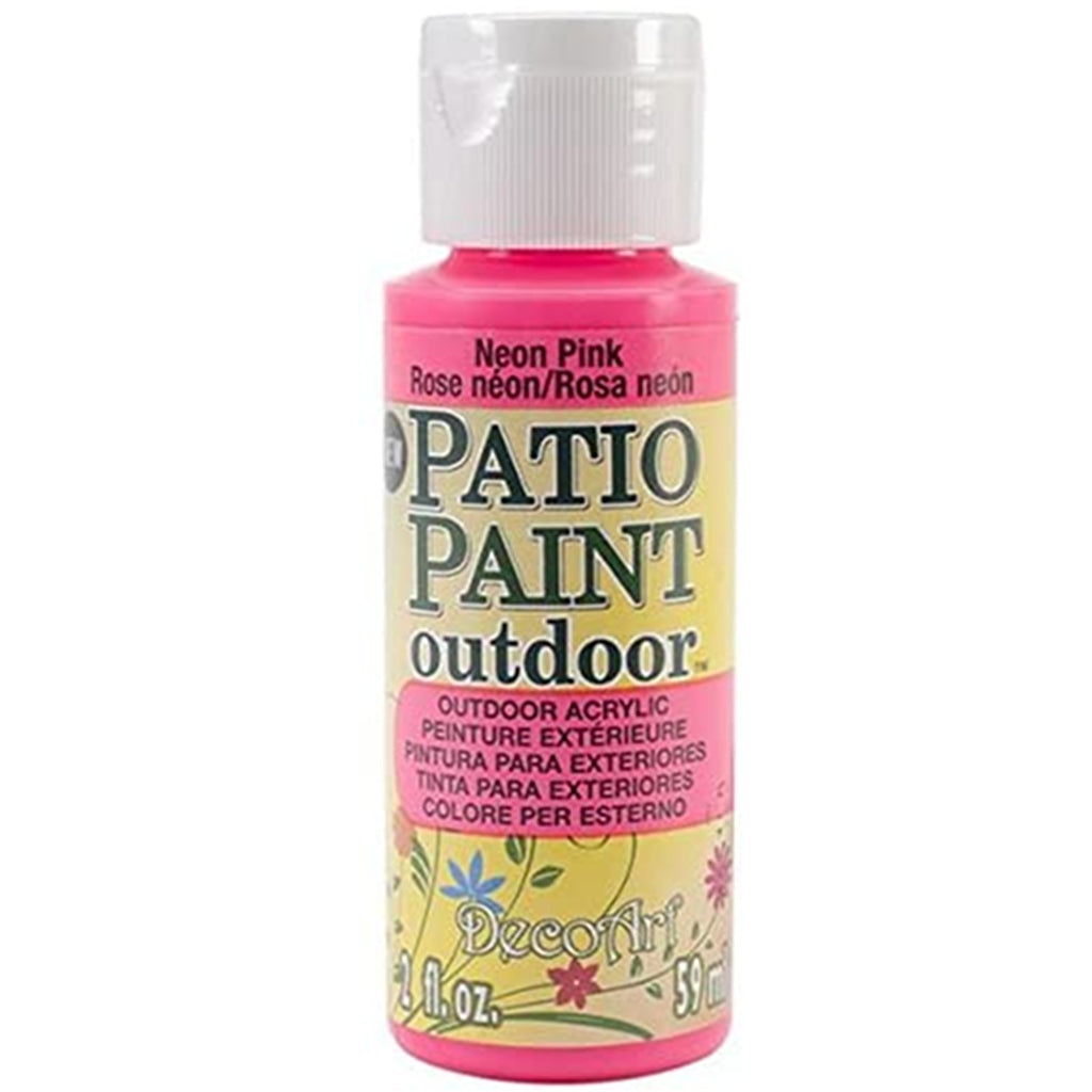 Outdoor Acrylic Paint | Garden Craft Patio Paint Outdoor, 2oz Bottles Patio Paint, Outdoor Garden Paint, 2oz Bottle Yarn Designers Boutique