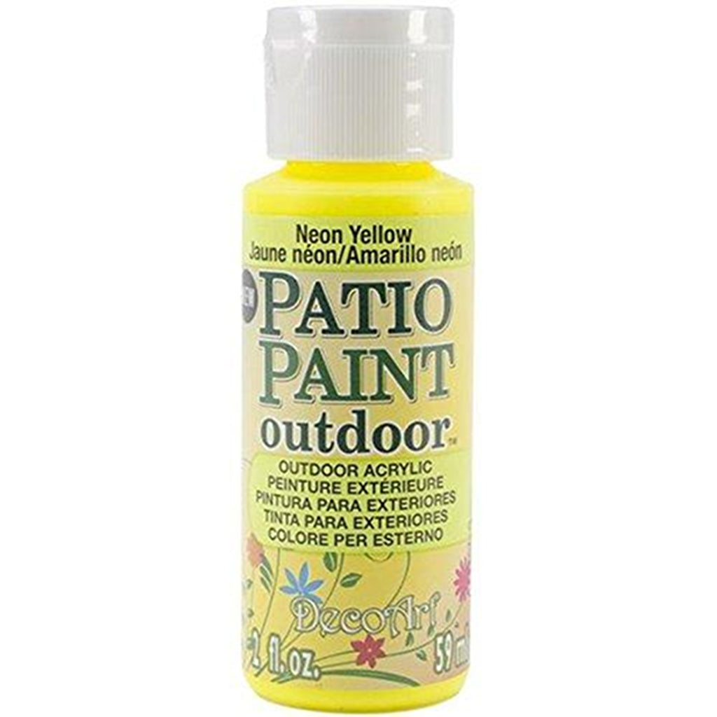 Outdoor Acrylic Paint | Garden Craft Patio Paint Outdoor, 2oz Bottles Patio Paint, Outdoor Garden Paint, 2oz Bottle Yarn Designers Boutique