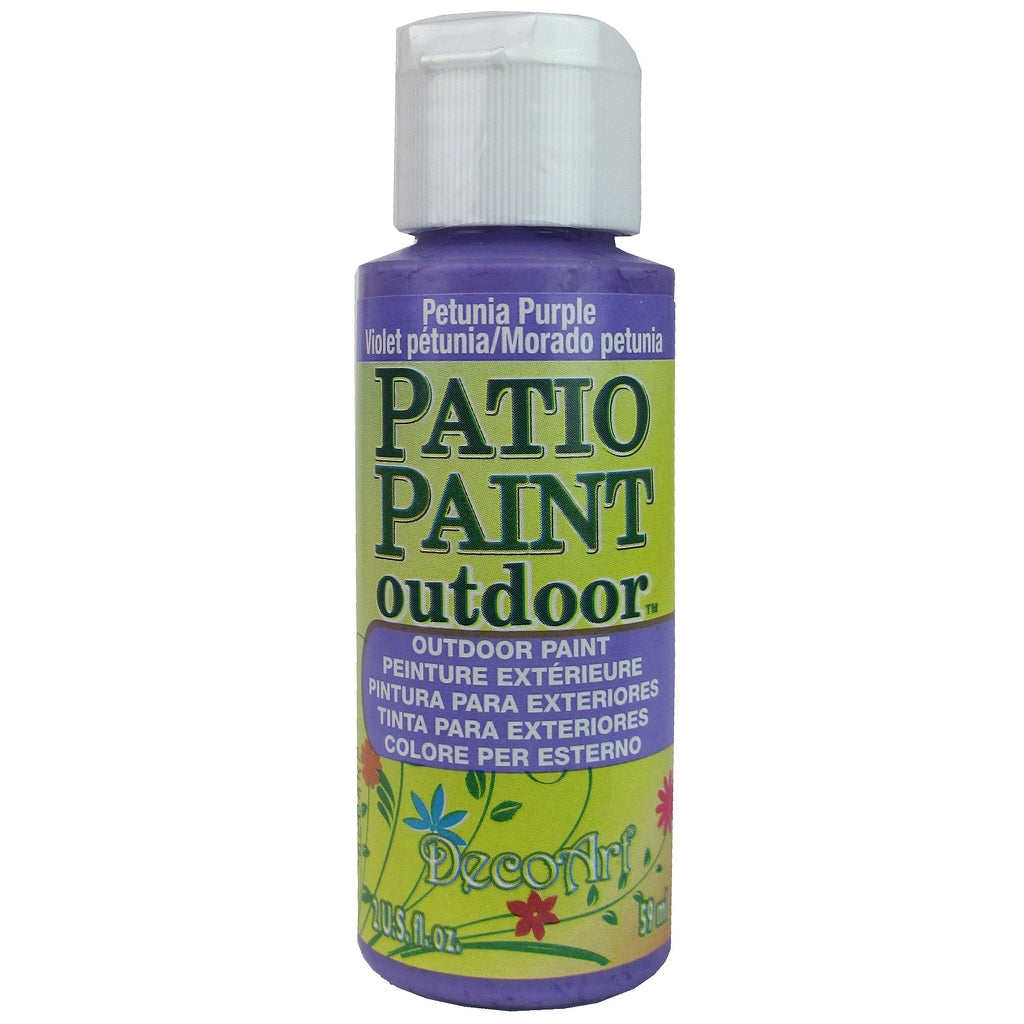 Outdoor Acrylic Paint | Garden Craft Patio Paint Outdoor, 2oz Bottles Patio Paint, Outdoor Garden Paint, 2oz Bottle Yarn Designers Boutique