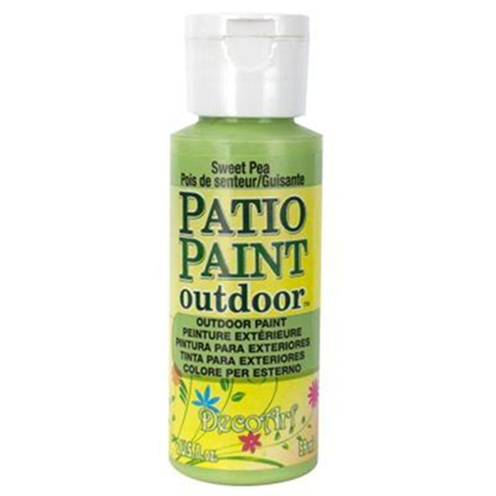 Outdoor Acrylic Paint | Garden Craft Patio Paint Outdoor, 2oz Bottles Patio Paint, Outdoor Garden Paint, 2oz Bottle Yarn Designers Boutique