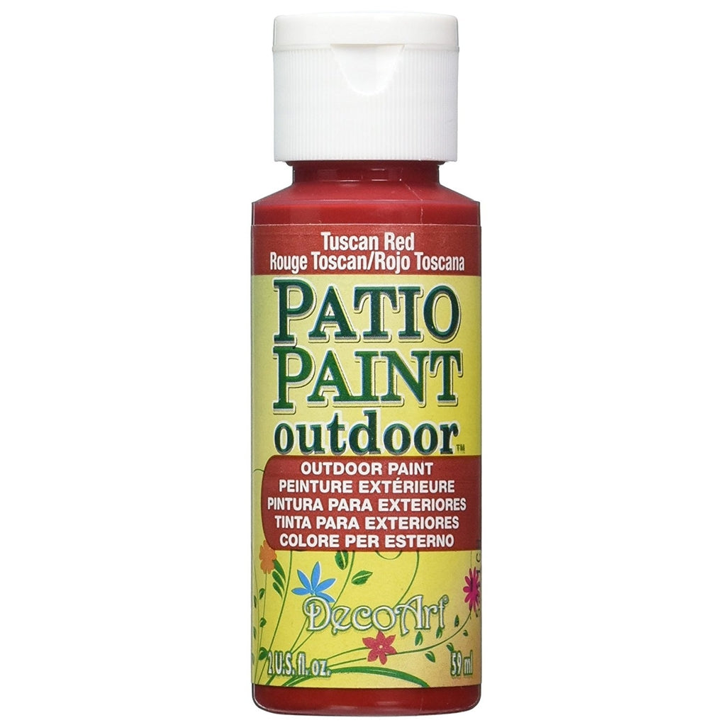 Outdoor Acrylic Paint | Garden Craft Patio Paint Outdoor, 2oz Bottles Patio Paint, Outdoor Garden Paint, 2oz Bottle Yarn Designers Boutique