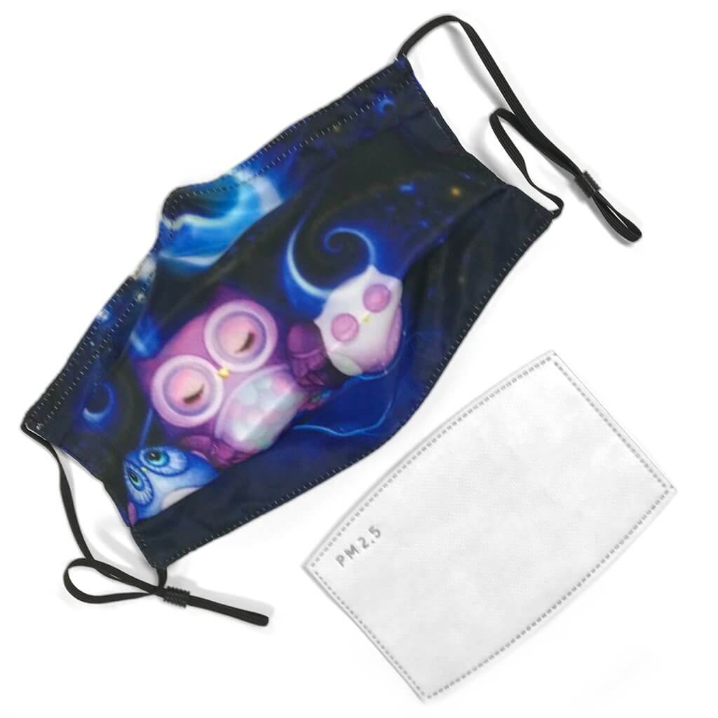 Adjustable Covid Mask, Reusable Face Masks with Filter & Nose Wire Adjustable Face Masks with Filter Yarn Designers Boutique