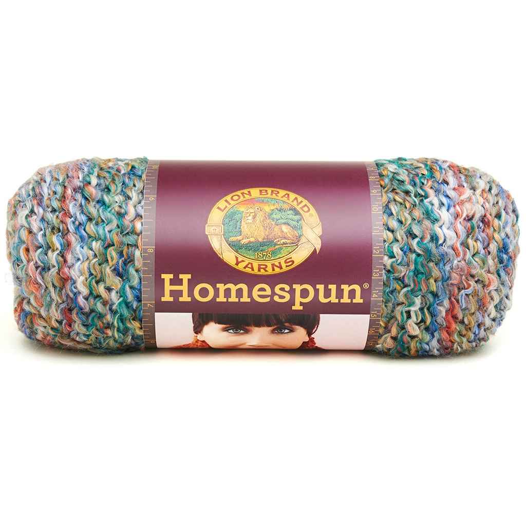 Lion Brand Homespun Yarn | Machine Washable, Bulky Yarns Homespun Yarn by Lion Brand Yarn Designers Boutique