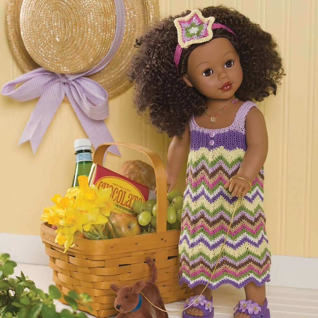 Doll Clothes Patterns | Knits for Dolls: 25 Fun Outfits for 18" Dolls Knits for Dolls by Nicky Epstein: 25 Fun, Fabulous Outfits for 18-Inch Dolls Yarn Designers Boutique