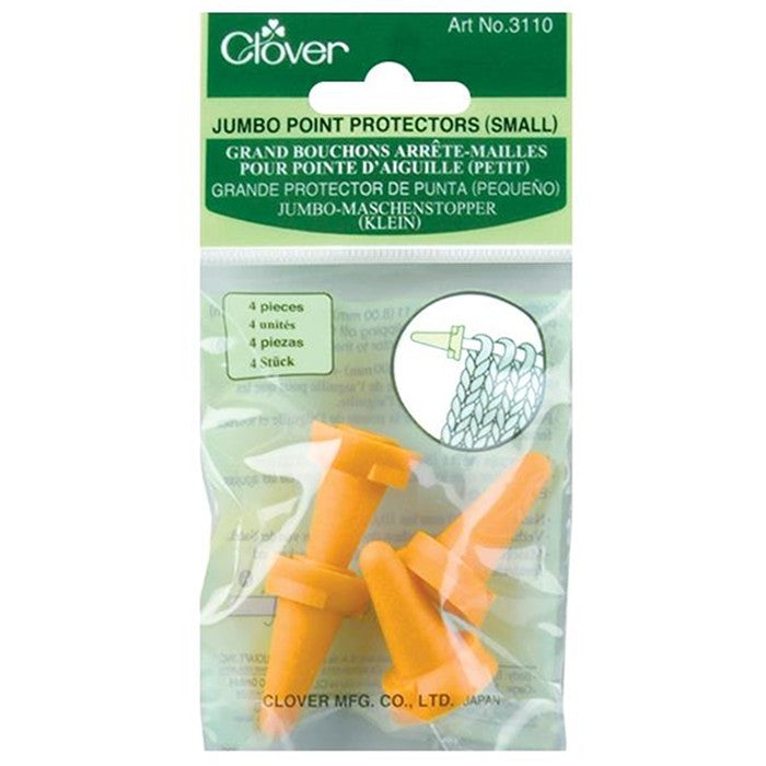Jumbo Point Protectors | For Needles US11-15 (8-10mm), Pack of 4 Jumbo Point Protectors 4 Pack Yarn Designers Boutique